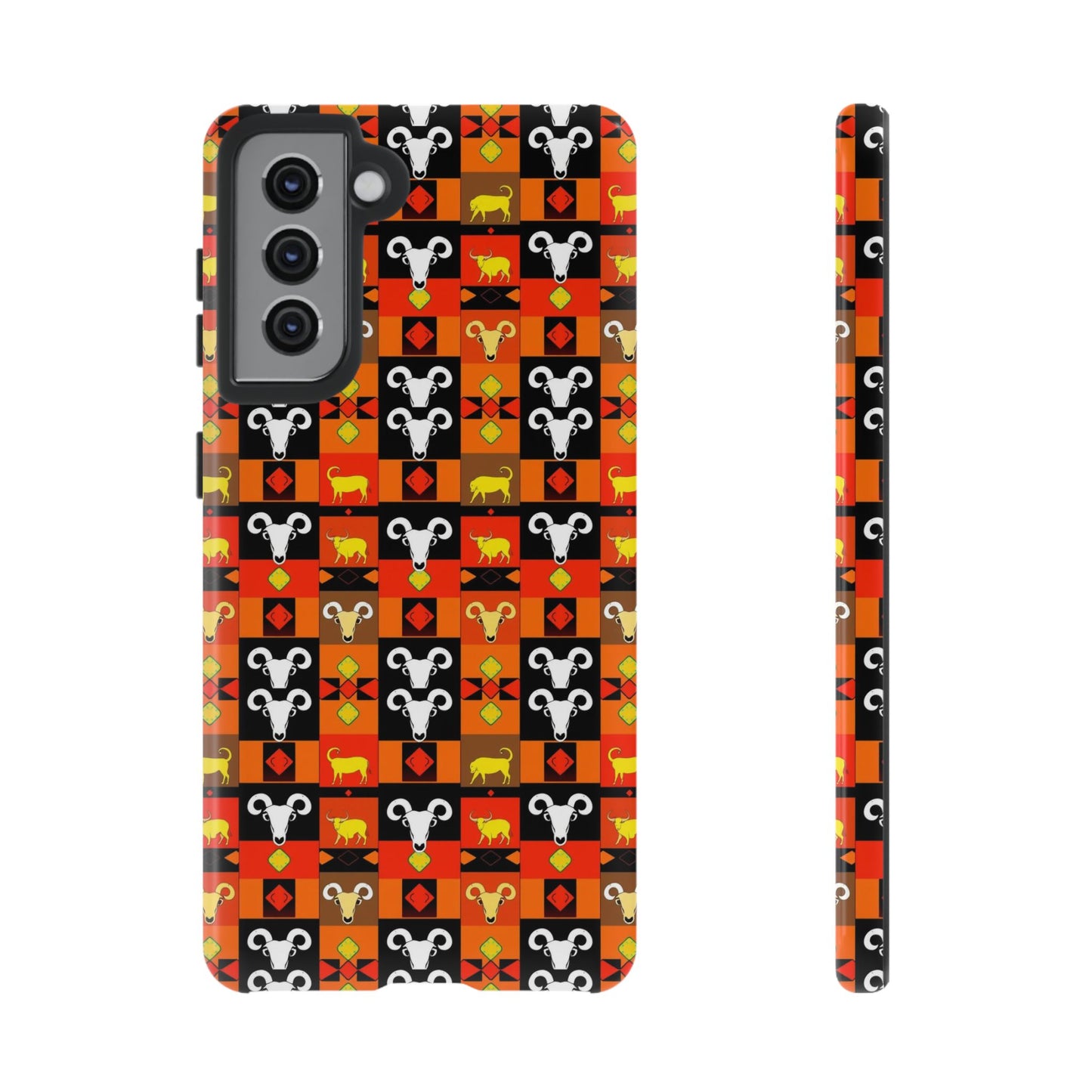 Tough Cases, Taurus, Zodiac v1, Shape Pattern