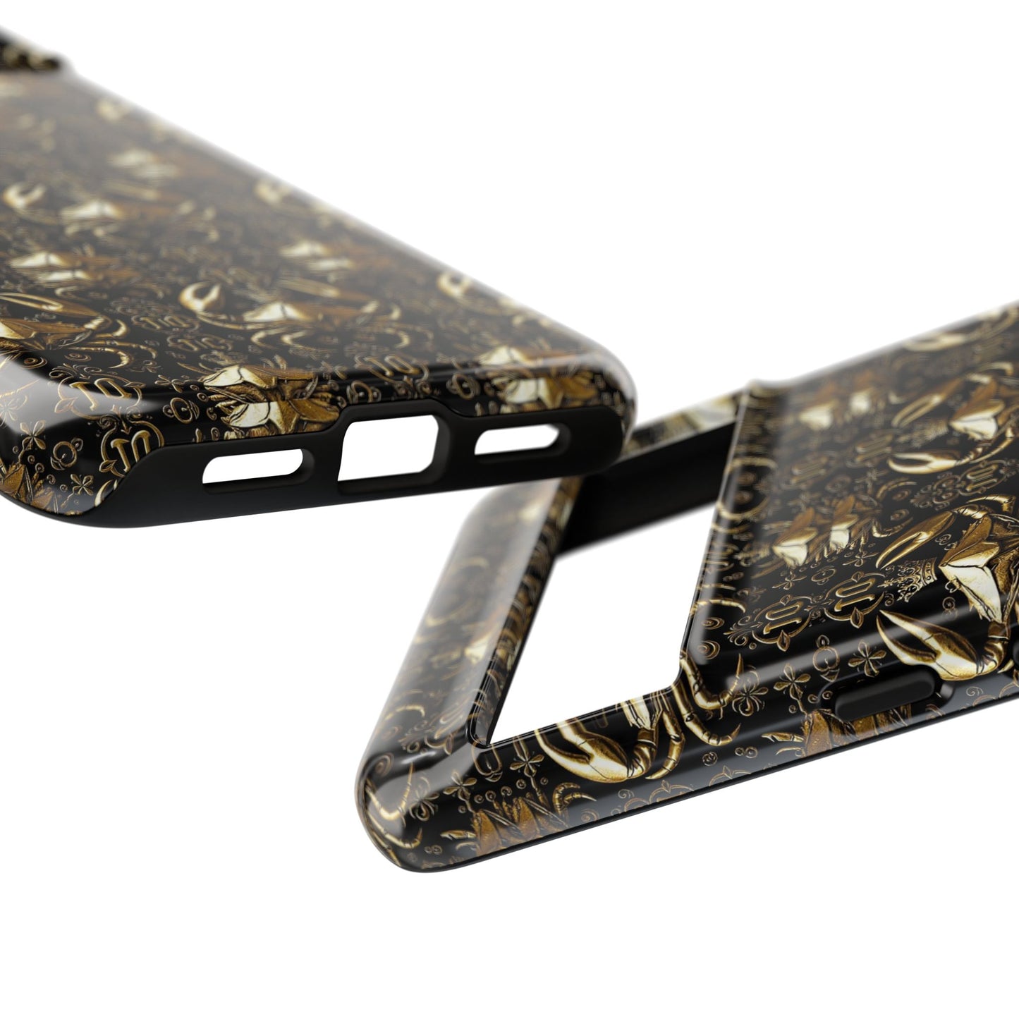 Tough Cases, Cancer, Zodiac, Metal Pattern