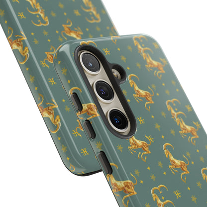 Tough Cases, Capricorn, Zodiac v1, Metal Pattern