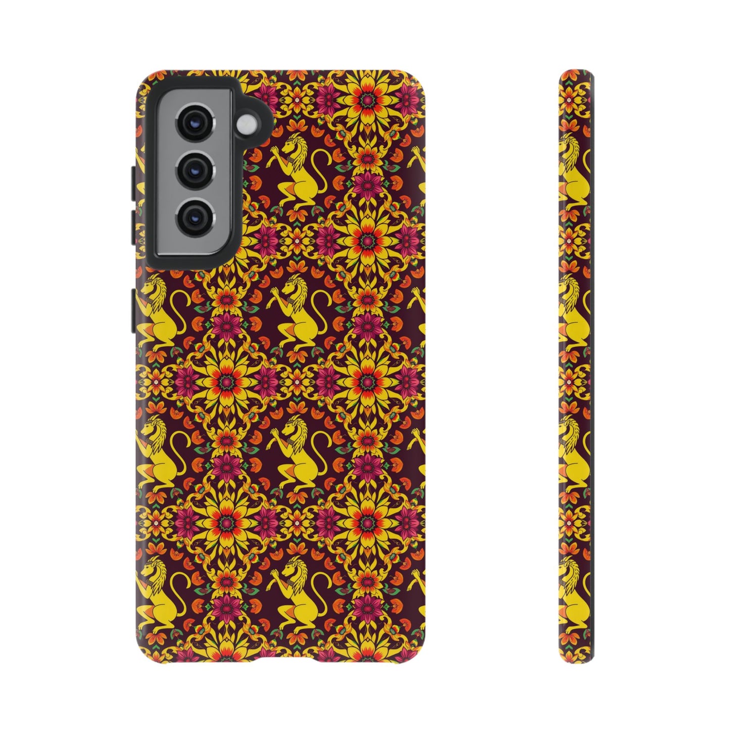 Tough Cases, Virgo, Zodiac v1, Flower Pattern