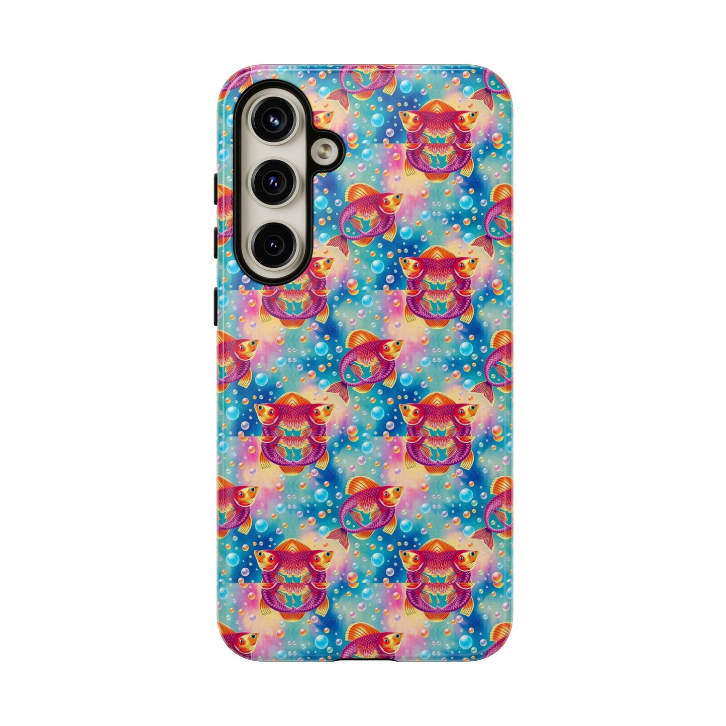 Tough Cases, Pisces, Zodiac v1, Bubble Pattern