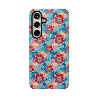 Tough Cases, Pisces, Zodiac v1, Bubble Pattern