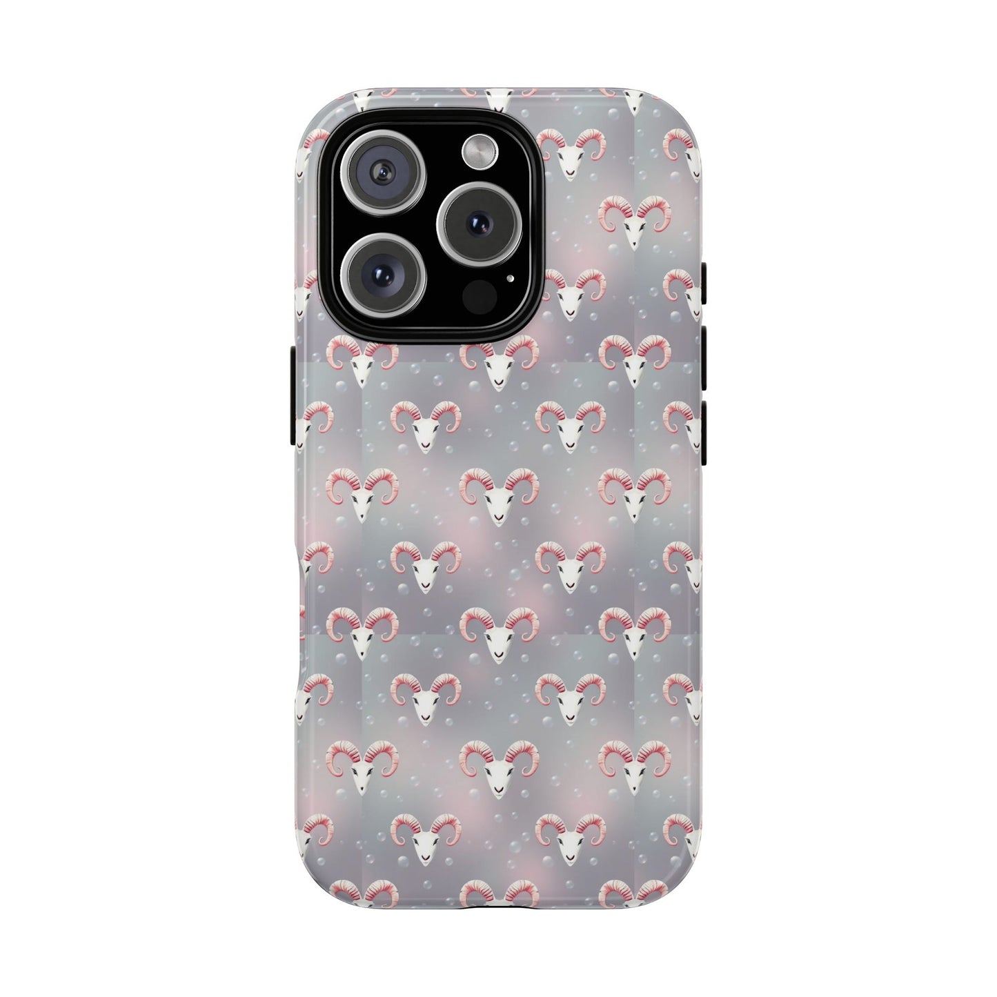 Tough Cases, Aries, Zodiac v2, Bubble Pattern