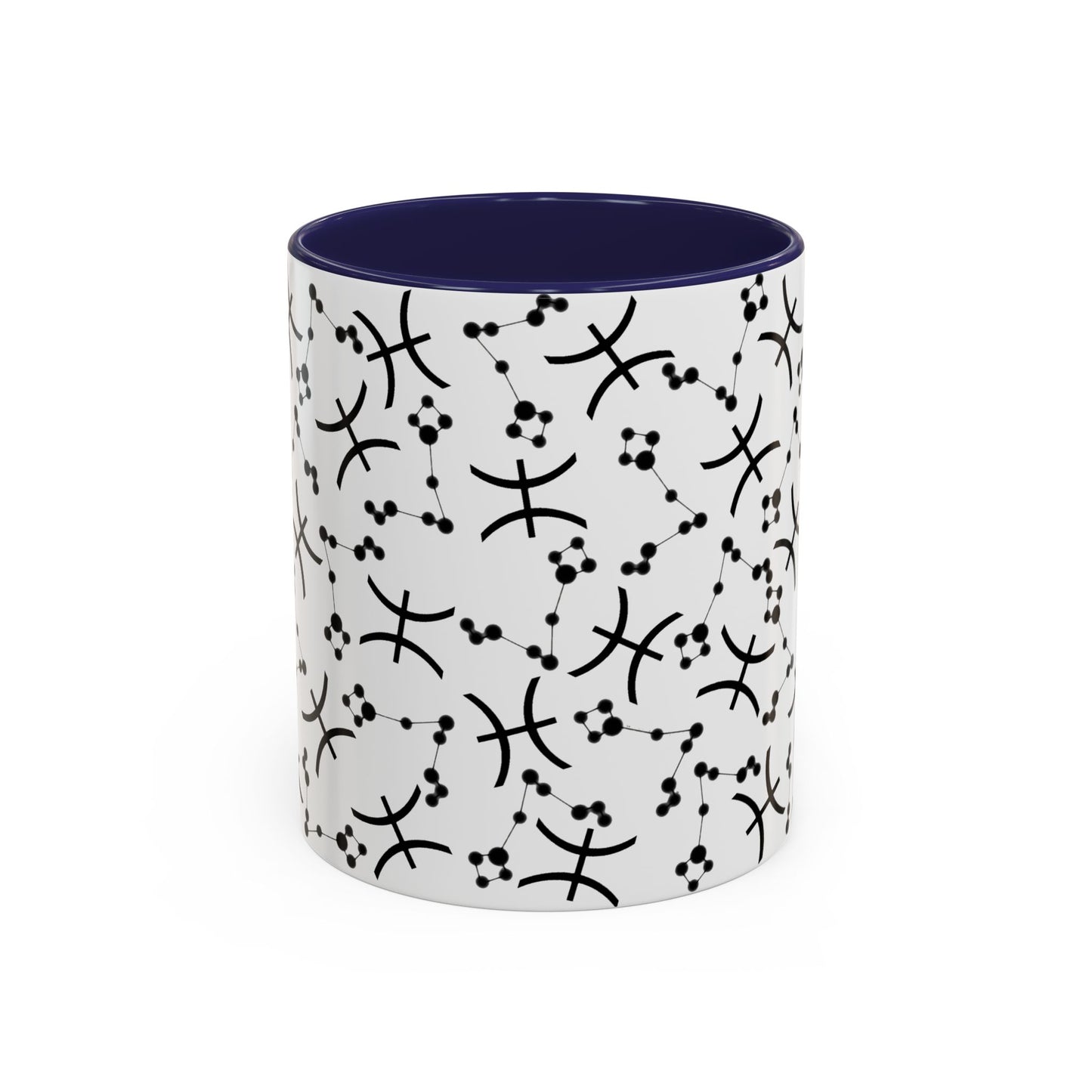Accent Coffee Mug with the Pisces sign (11, 15oz)