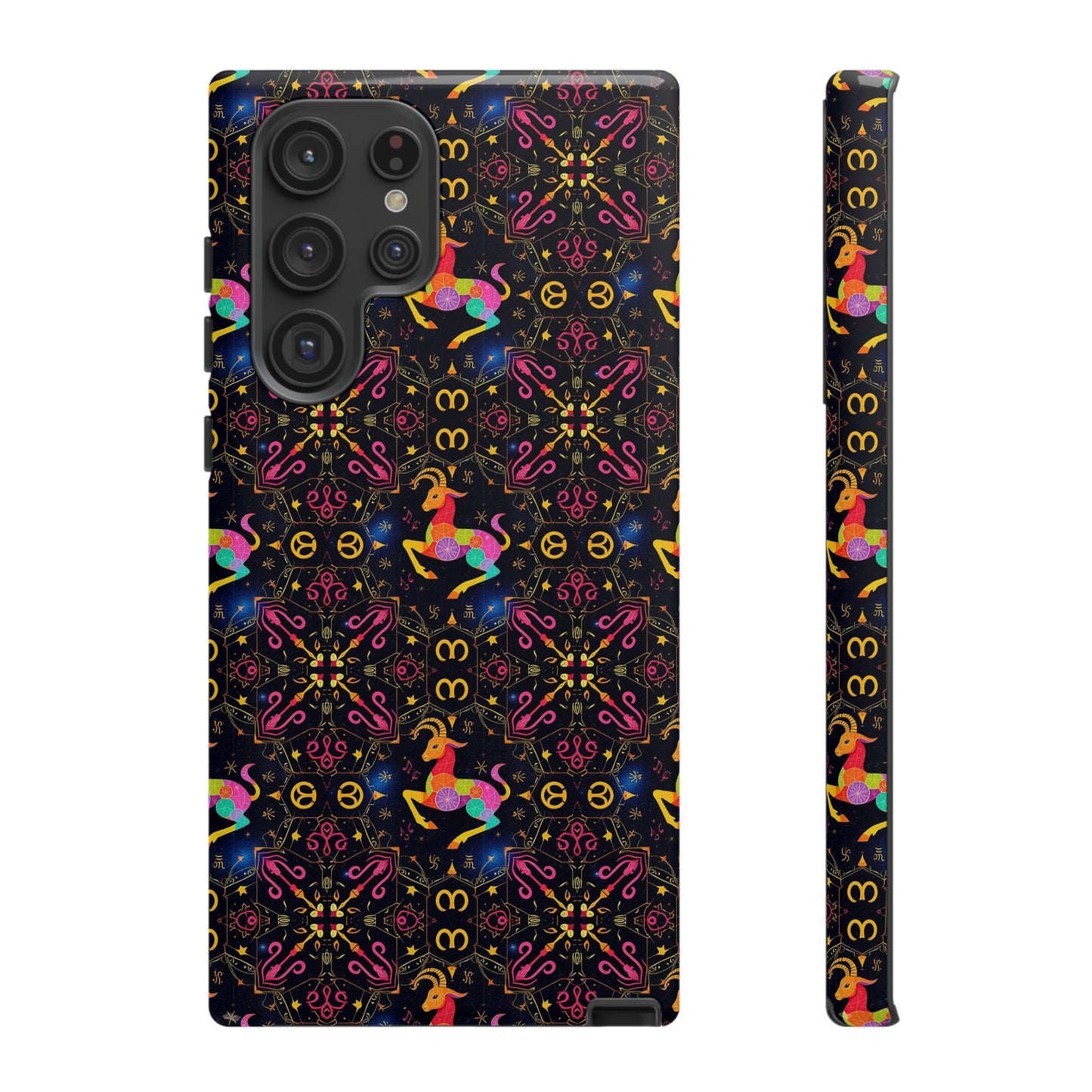 Tough Cases, Capricorn, Zodiac v2, Metal Pattern