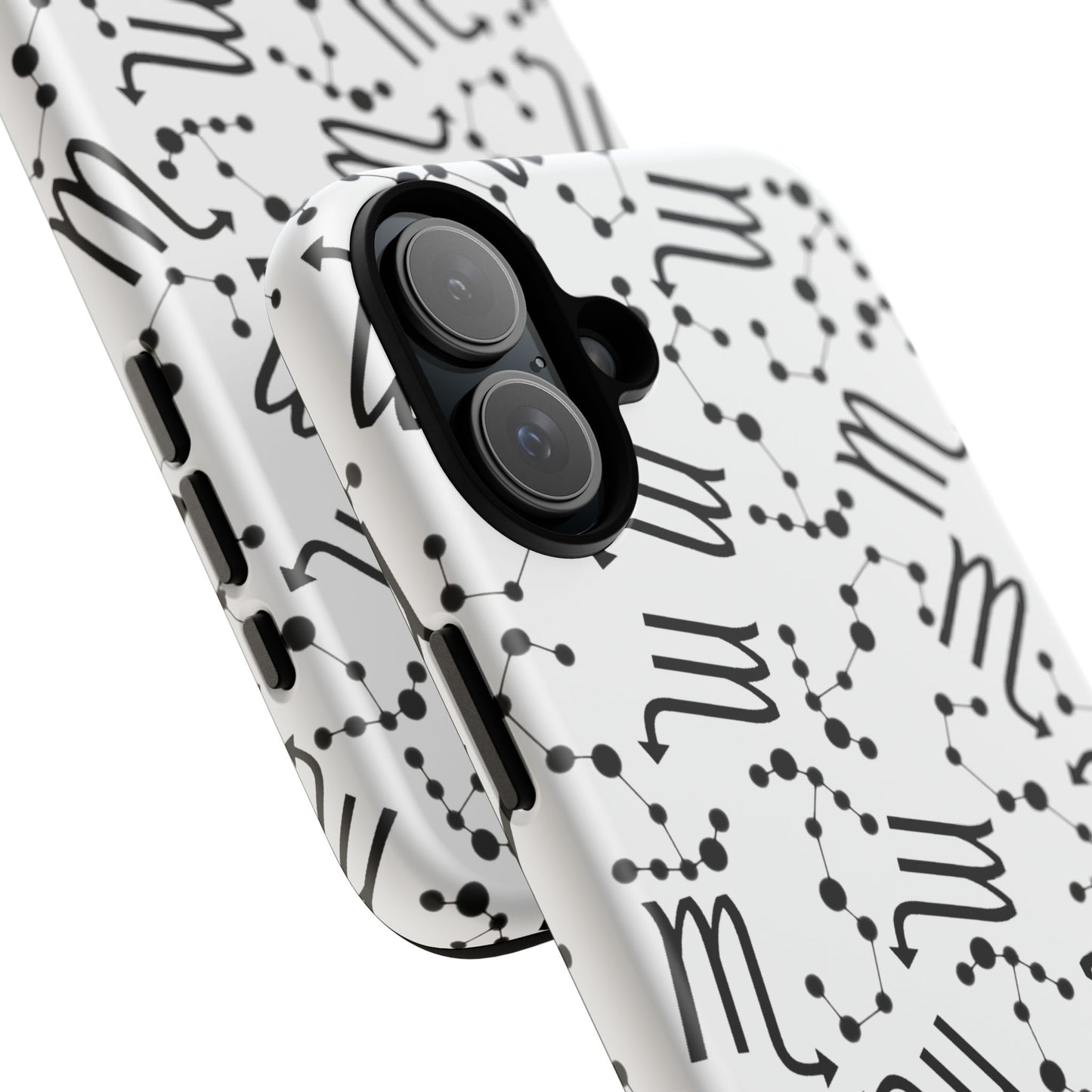 Tough Cases with the Scorpio Zodiac sign for iPhone, Samsung Galaxy, and Google Pixel devices