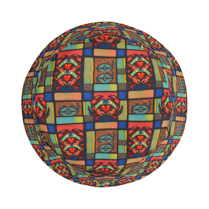 Bucket Hat, (AOP), Cancer, Zodiac, Shape Pattern