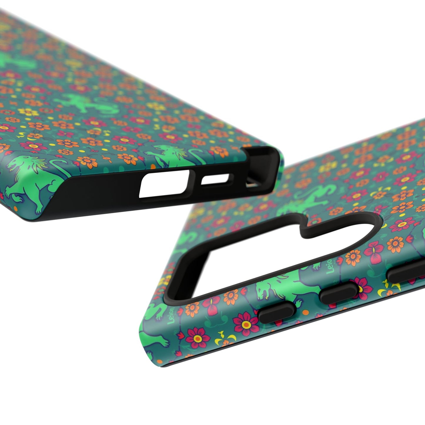 Tough Cases, Leo, Zodiac v3, Flower Pattern