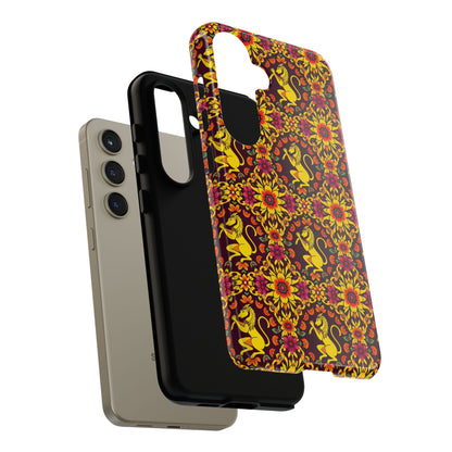 Tough Cases, Virgo, Zodiac v1, Flower Pattern