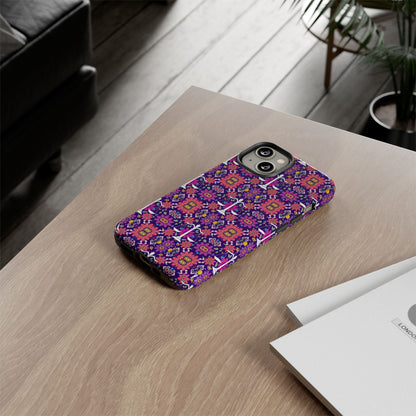 Tough Cases, Libra, Zodiac v4, Flower Pattern