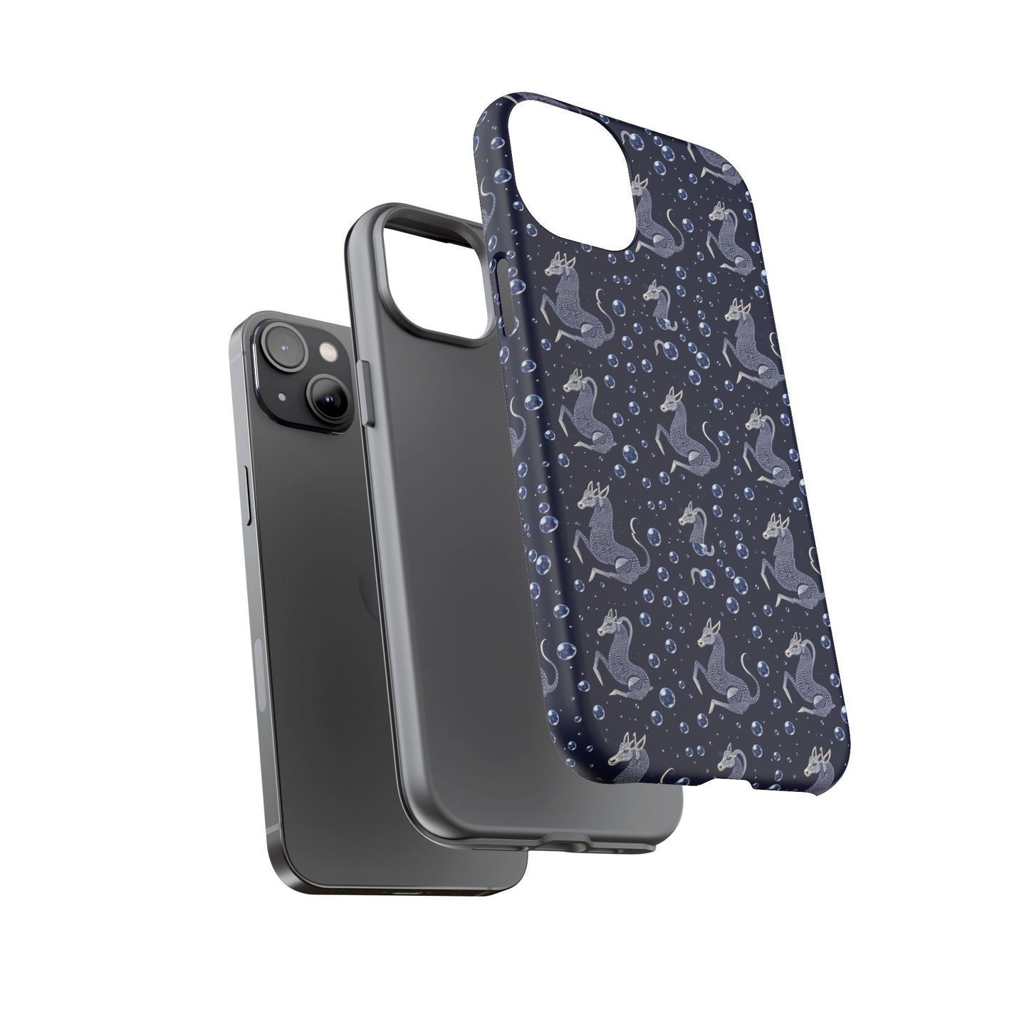 Tough Cases, Capricorn, Zodiac v2, Bubble Pattern