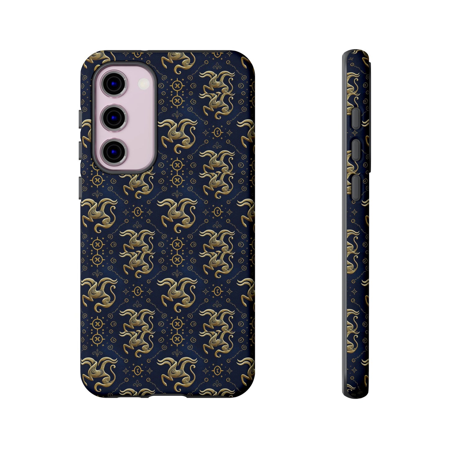 Tough Cases, Aquarius, Zodiac v2, Metal Pattern