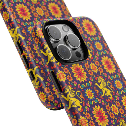 Tough Cases, Leo, Zodiac, Flower Pattern