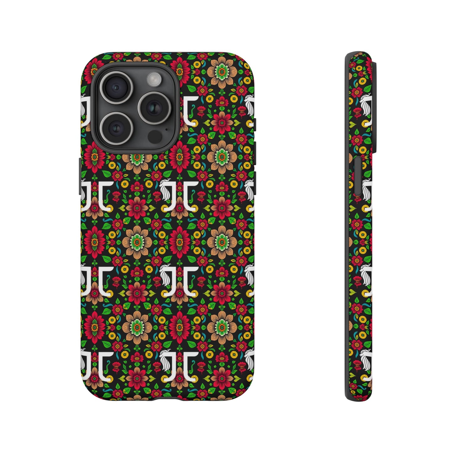Tough Cases, Gemini, Zodiac v4, Flower Pattern