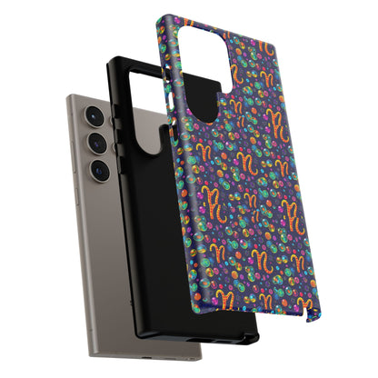 Tough Cases, Aquarius, Zodiac, Bubble Pattern