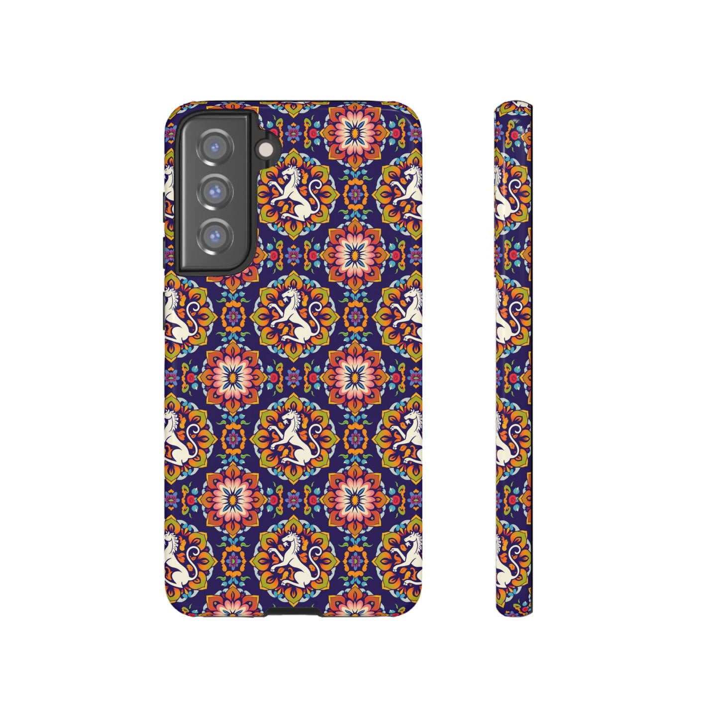 Tough Cases, Virgo, Zodiac v3, Flower Pattern