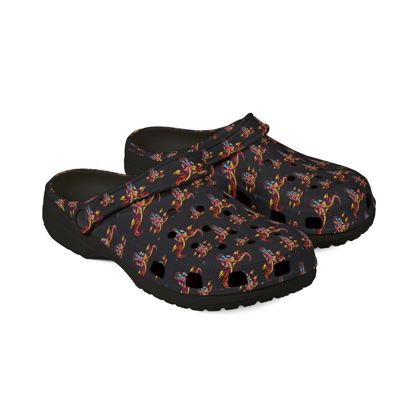 EVA Foam Rubber Shoes, (AOP), Taurus, Zodiac v3, Pattern