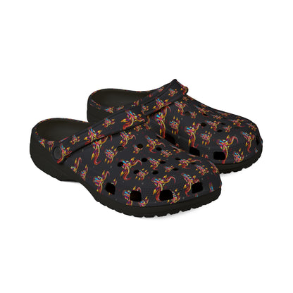 EVA Foam Rubber Shoes, (AOP), Taurus, Zodiac v3, Pattern