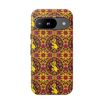 Tough Cases, Virgo, Zodiac v1, Flower Pattern