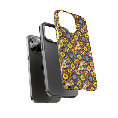 Tough Cases, Aquarius, Zodiac v3, Flower Pattern