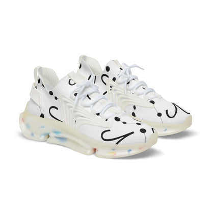 Men's Mesh Sneakers, Aries Zodiac Sign, all over print