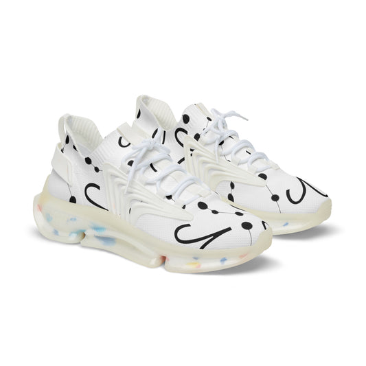 Men's Mesh Sneakers, Aries Zodiac Sign, all over print