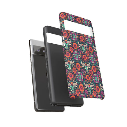 Tough Cases, Taurus, Zodiac v4, Flower Pattern
