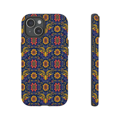 Tough Cases, Taurus, Zodiac v3, Flower Pattern