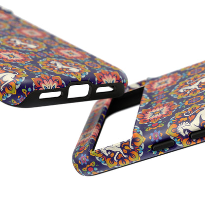 Tough Cases, Virgo, Zodiac v3, Flower Pattern