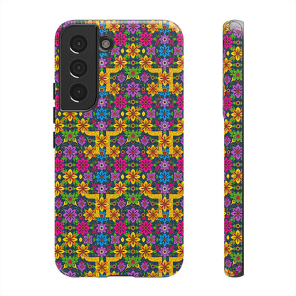 Tough Cases, Gemini, Zodiac v3, Flower Pattern