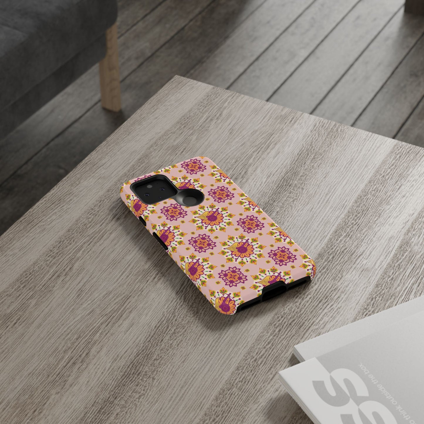 Tough Cases, Sagittarius, Zodiac v4, Flower Pattern