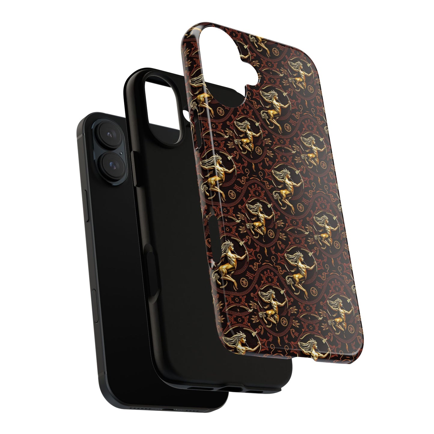 Tough Cases, Sagittarius, Zodiac, Metal Pattern