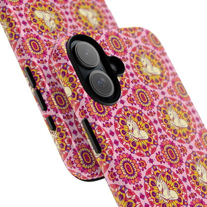 Tough Cases, Capricorn, Zodiac v4, Flower Pattern