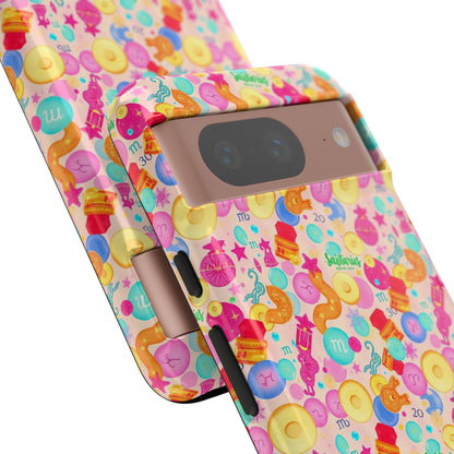 Tough Cases, Sagittarius, Zodiac v2, Bubble Pattern