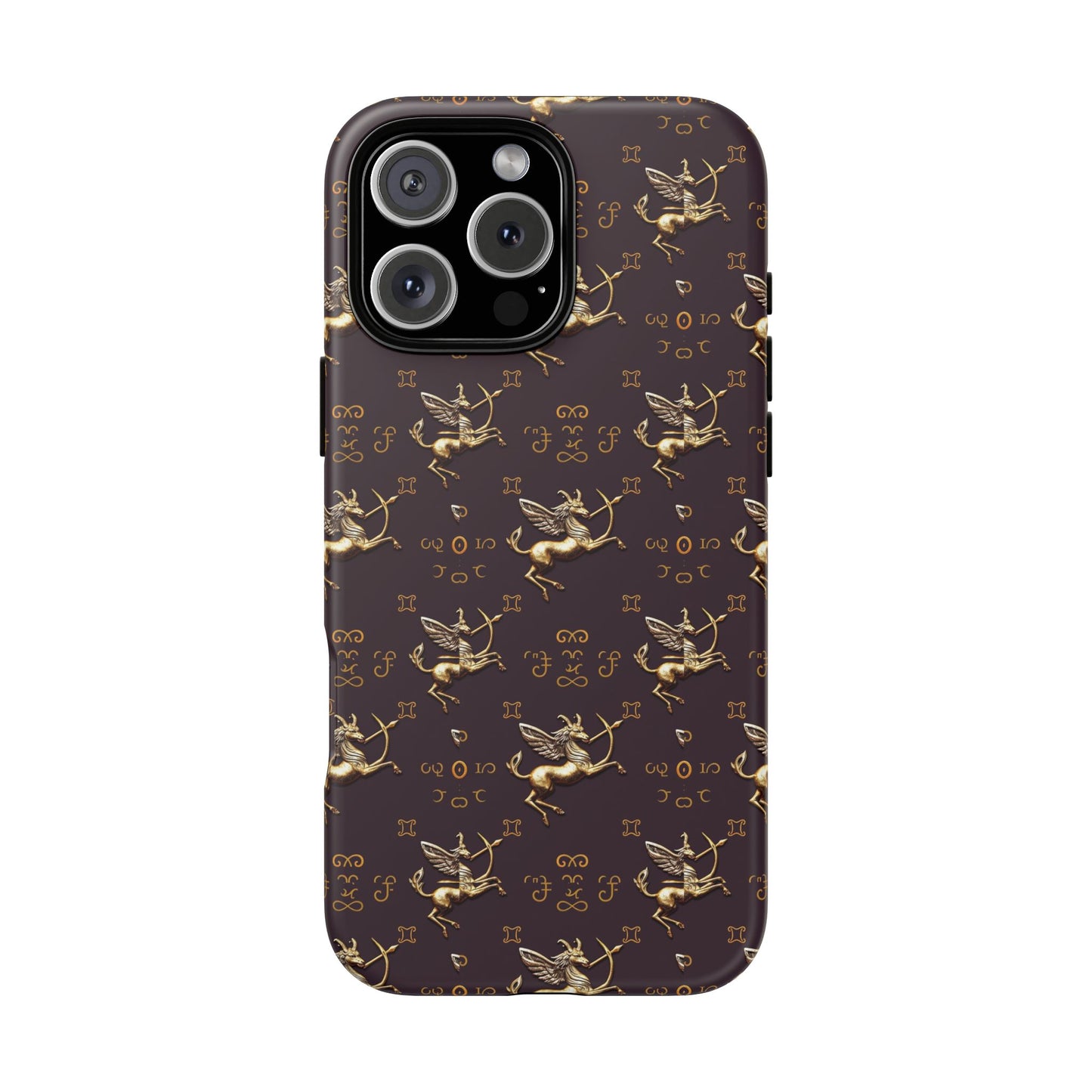 Tough Cases, Sagittarius, Zodiac v3, Metal Pattern