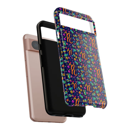 Tough Cases, Aquarius, Zodiac, Bubble Pattern