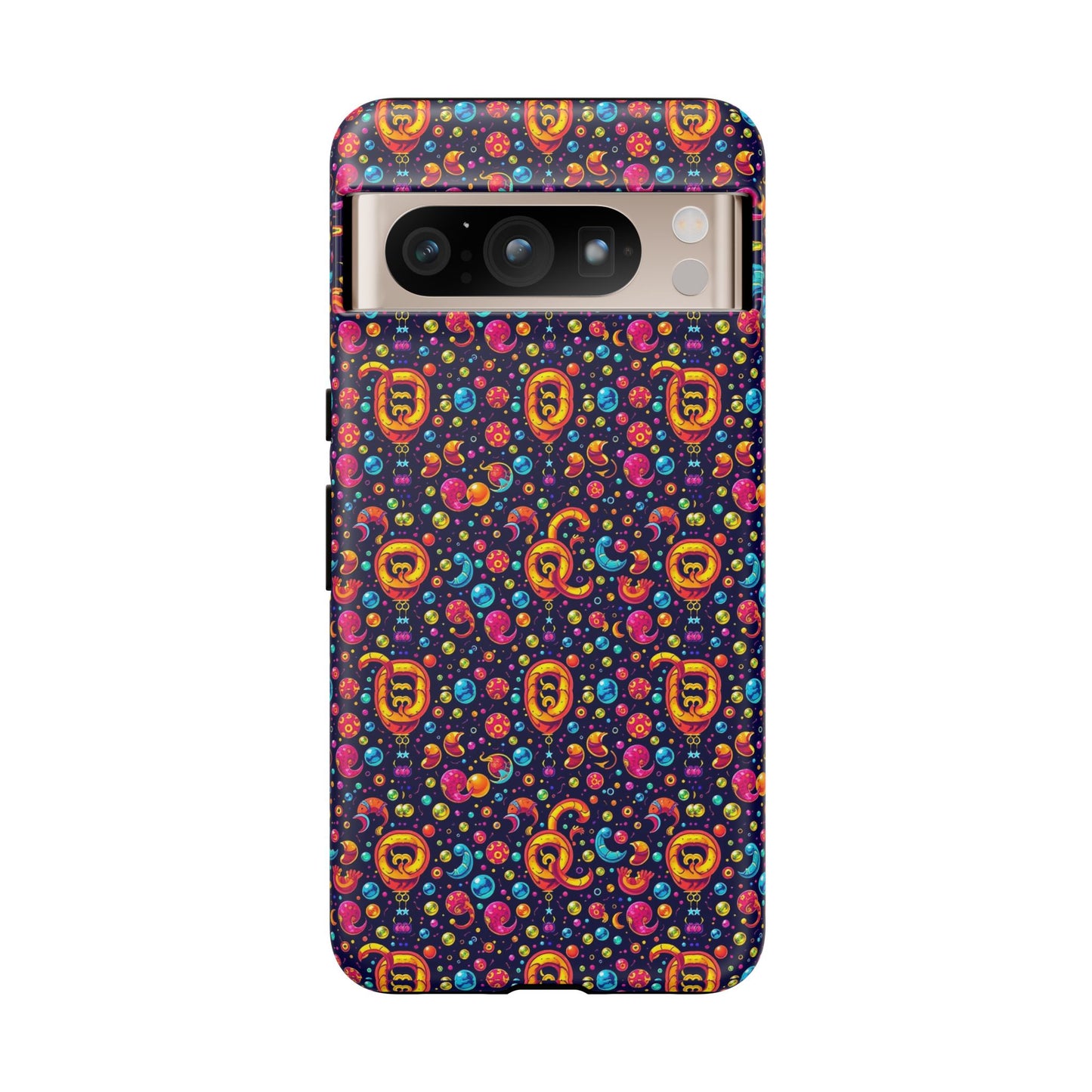 Tough Cases, Aquarius, Zodiac v1, Bubble Pattern