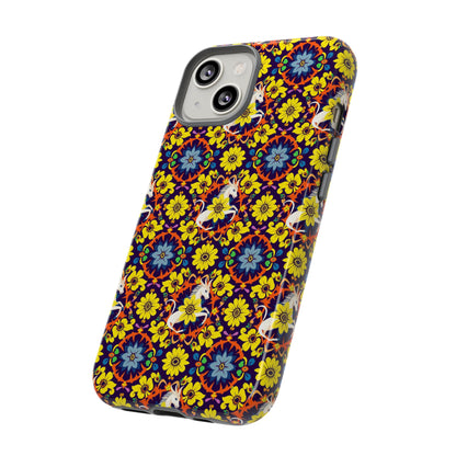 Tough Cases, Aquarius, Zodiac v3, Flower Pattern