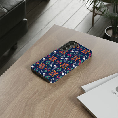 Tough Cases, Pisces, Zodiac, Flower Pattern