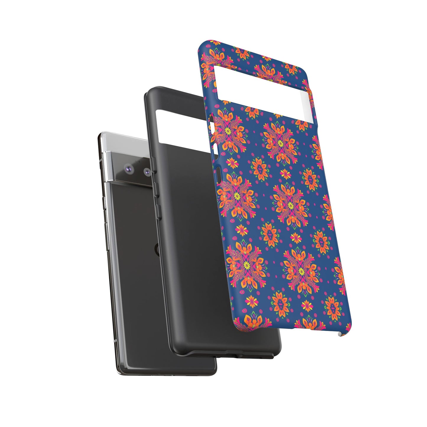 Tough Cases, Gemini, Zodiac v2, Flower Pattern