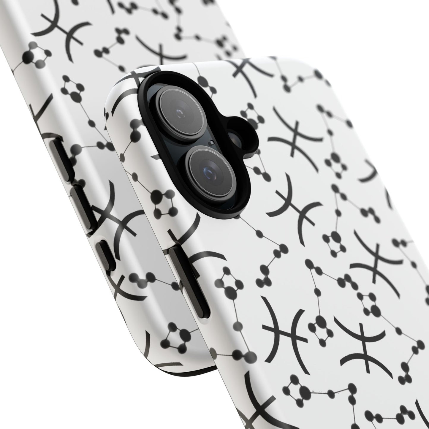 Tough Cases with the Pisces Zodiac sign for iPhone, Samsung Galaxy, and Google Pixel devices
