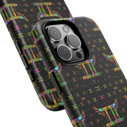 Tough Cases, Gemini, Zodiac v1, Metal Pattern