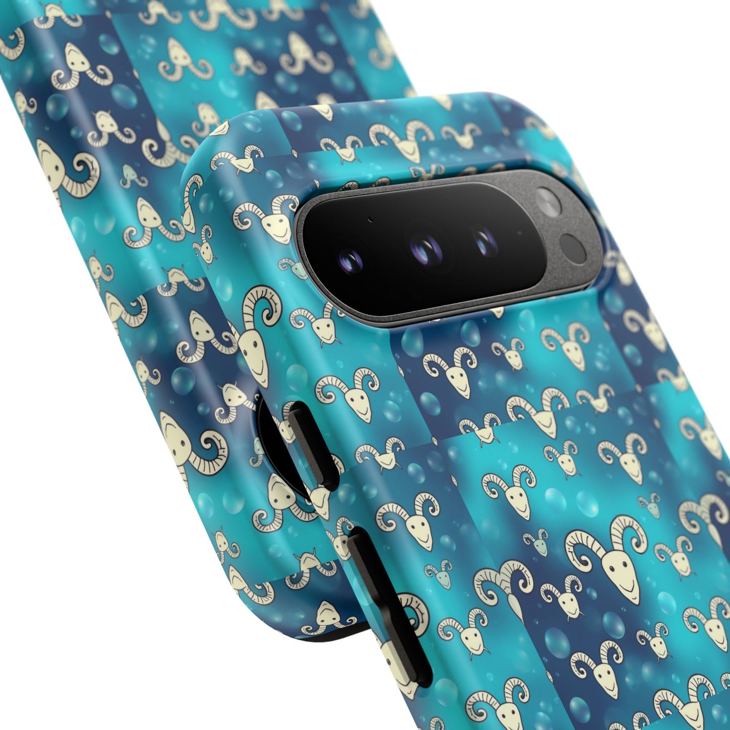 Tough Cases, Aries, Zodiac v1, Bubble Pattern