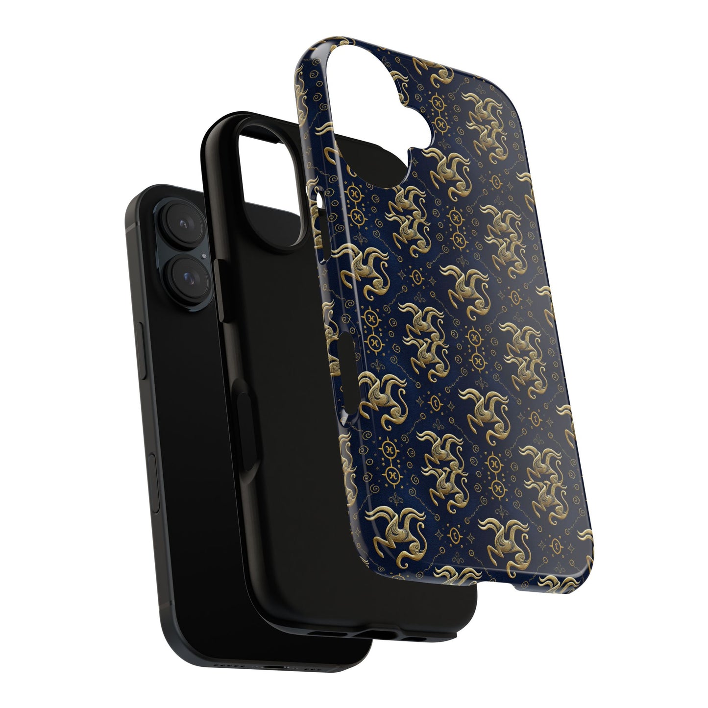 Tough Cases, Aquarius, Zodiac v2, Metal Pattern
