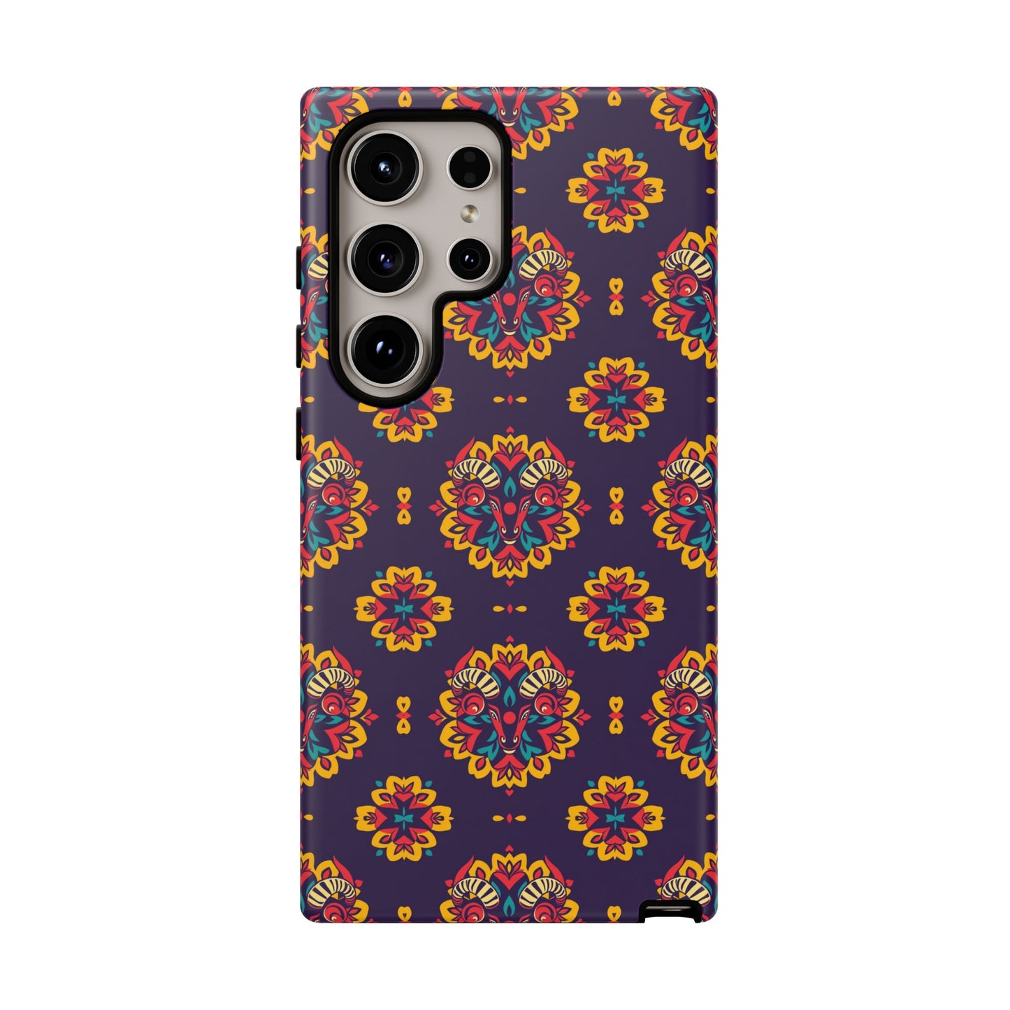 Tough Cases, Taurus, Zodiac, Flower Pattern