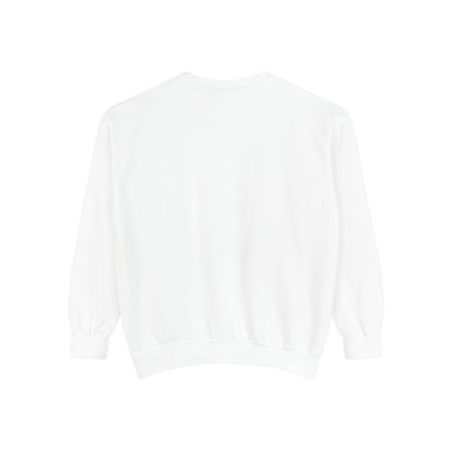 Garment-Dyed Sweatshirt, Unisex, Space Animal Design v1, Pisces