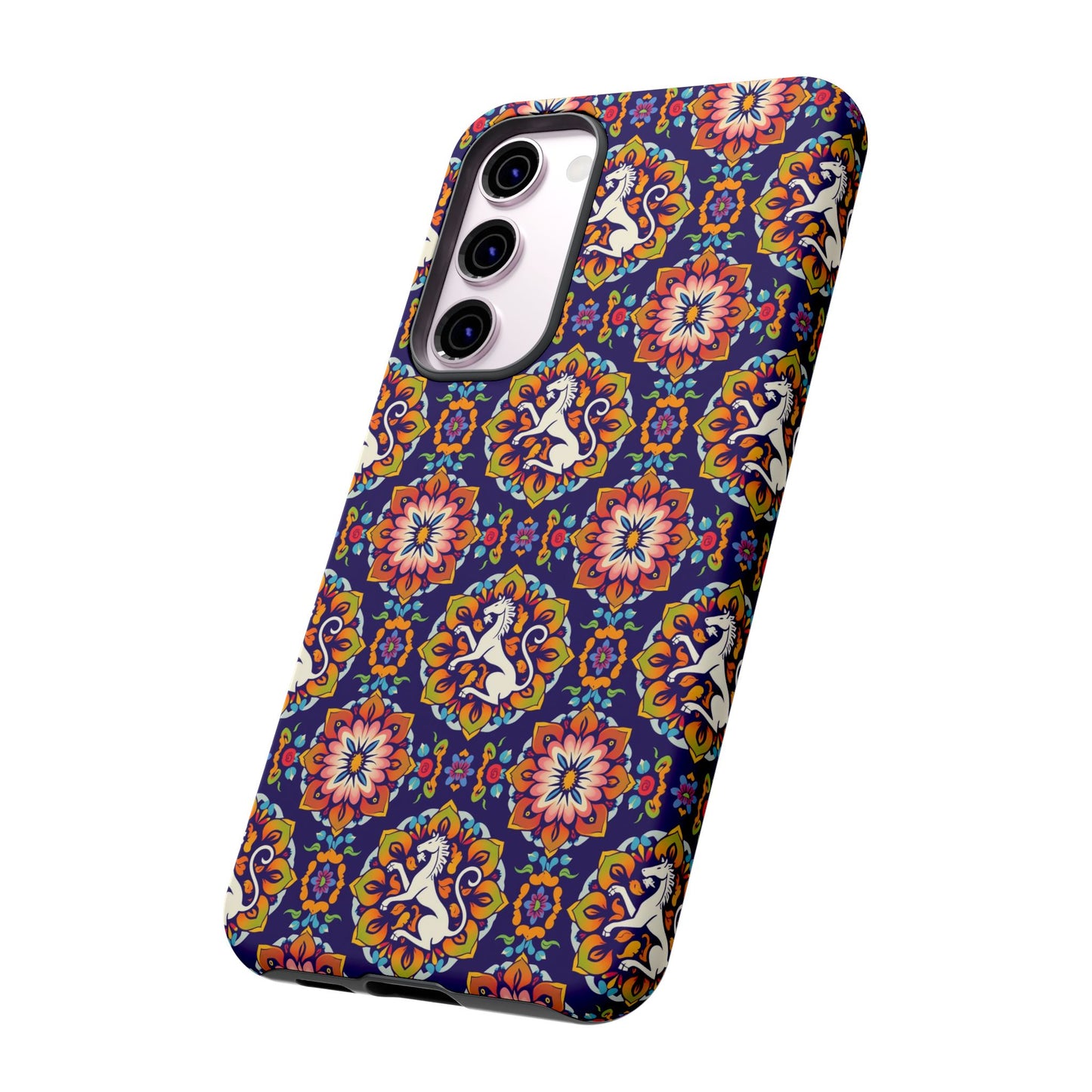 Tough Cases, Virgo, Zodiac v3, Flower Pattern
