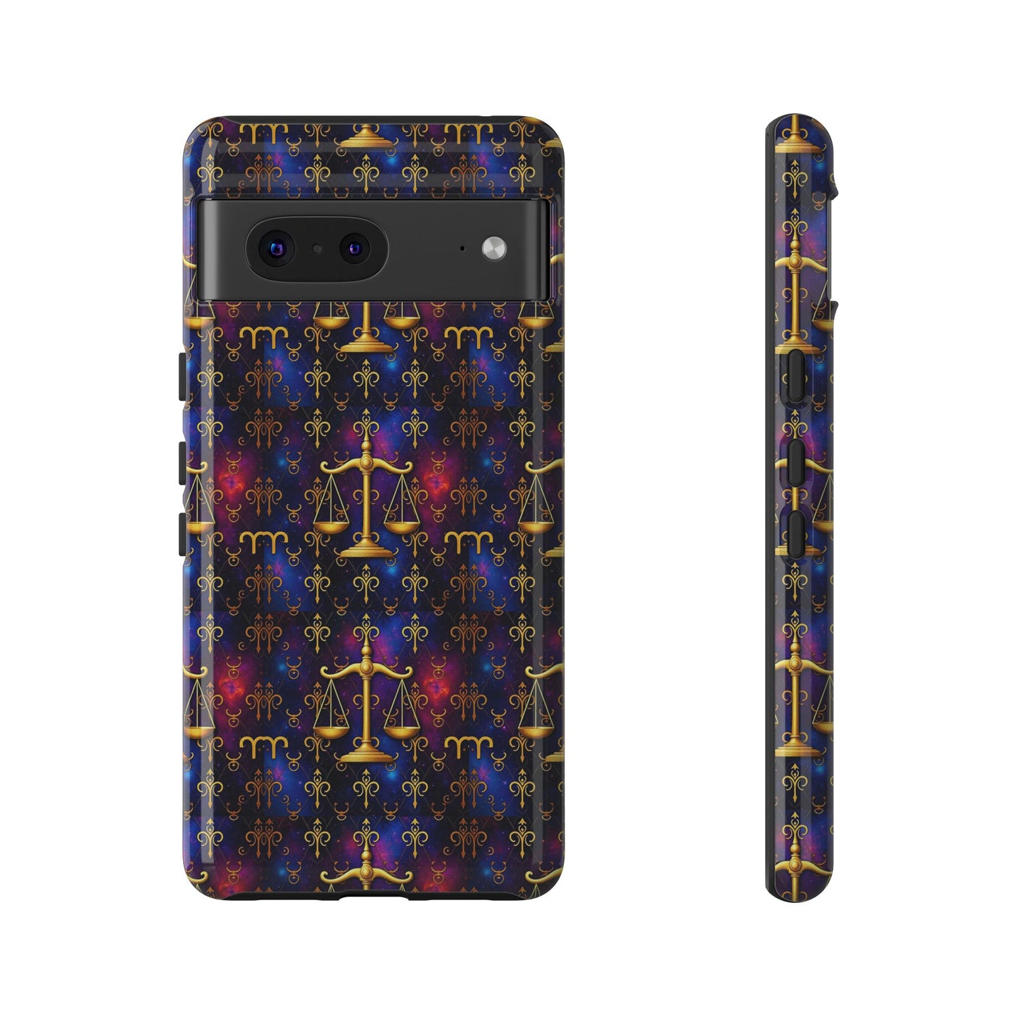 Tough Cases, Libra, Zodiac v2, Metal Pattern