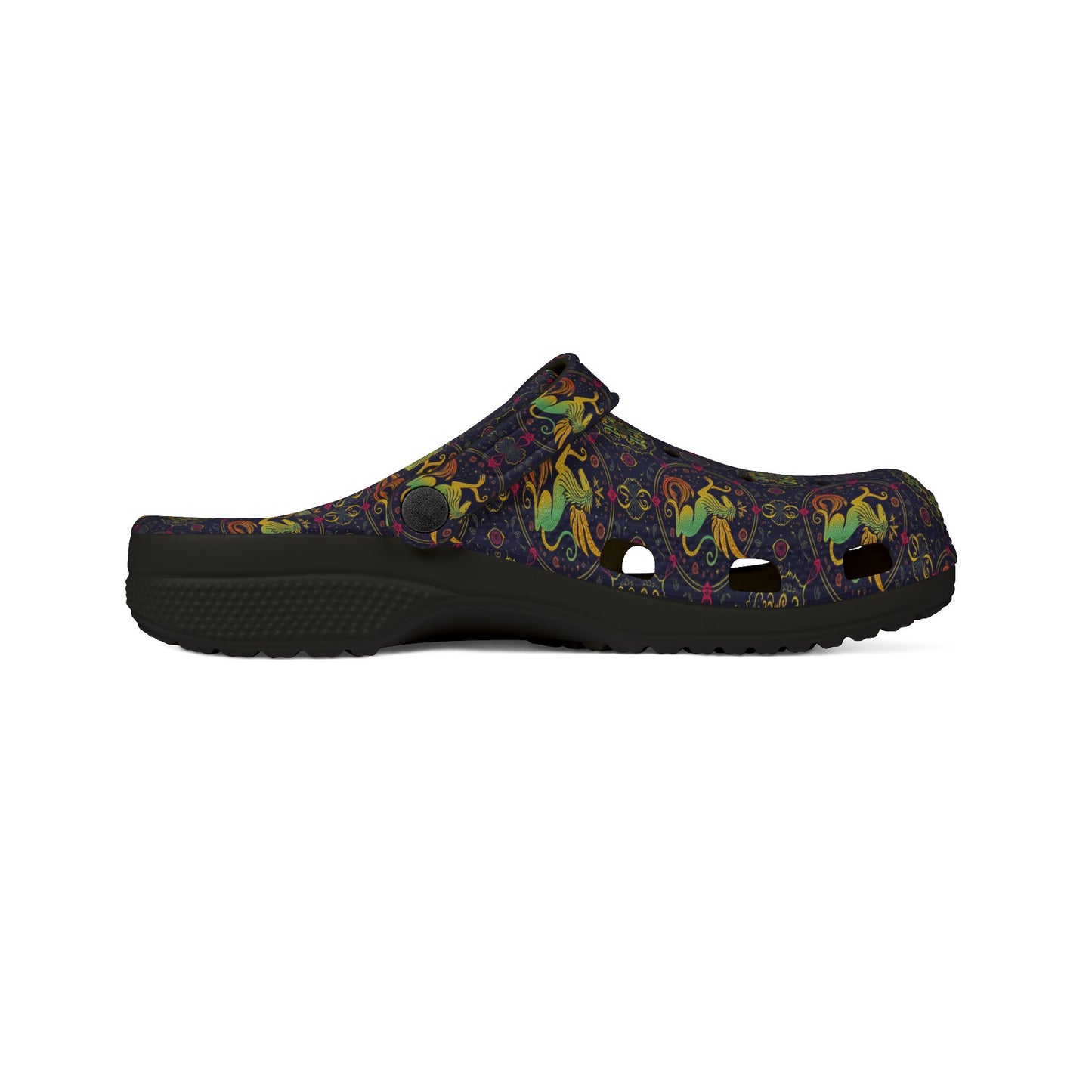EVA Foam Rubber Shoes, (AOP), Virgo, Zodiac, Pattern