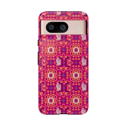 Tough Cases, Gemini, Zodiac v1, Flower Pattern